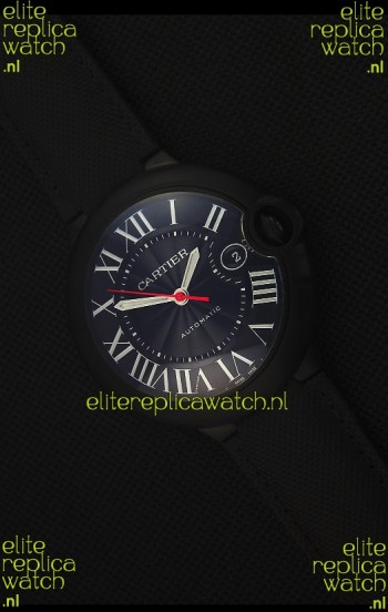 Cartier Ballon Bleu 42MM DLC Coated Swiss Replica Watch