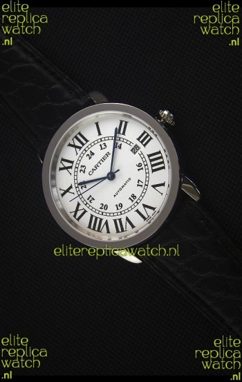 Cartier "Ronde De Cartier" Stainless Steel Case Watch 