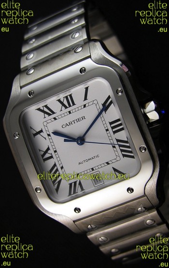 Cartier Santos De Cartier 1:1 Mirror Replica - 40MM Stainless Steel Watch 