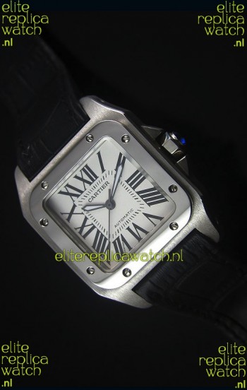 Cartier Santos 100 42MM Swiss Casing Watch with Japanese Movement 