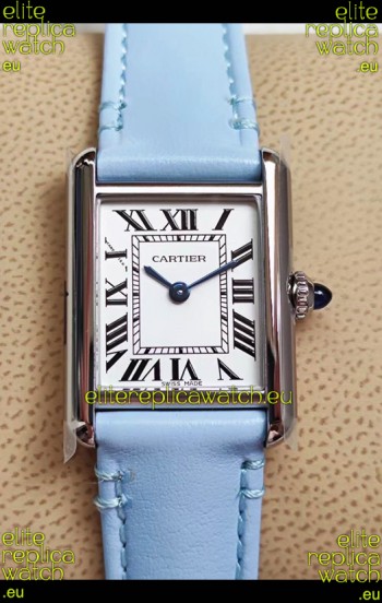 Cartier Tank Solo Swiss Quartz Watch in Stainless Steel Casing 