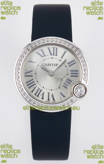 Ballon Blanc De Cartier Super Clone Watch 30MM Steel Casing 