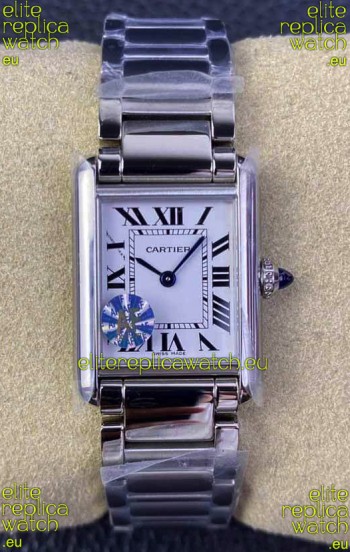 Cartier Tank Solo Swiss Quartz Watch in Steel Case and Strap - 22MM Casing