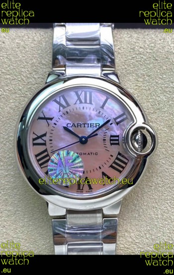 Ballon De Cartier Swiss Automatic 1:1 Mirror Quality 33MM in Steel Casing