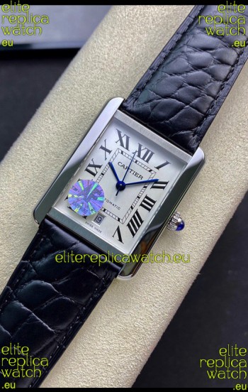 Cartier Tank Solo Swiss Automatic Watch in Steel Casing - 31MM Wide - 1:1 Mirror Replica