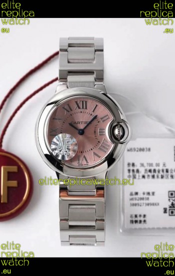Ballon De Cartier Swiss Quartz 1:1 Mirror Quality 28MM in Steel Casing