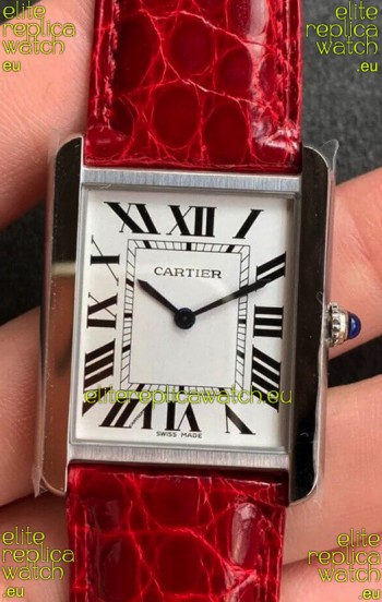 Cartier Tank Solo Swiss Quartz Watch in Stainless Steel Casing - 24MM Wide