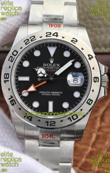 Rolex Explorer M216570-001 1:1 Mirror Replica Watch - Black Dial in 904L Steel 42MM