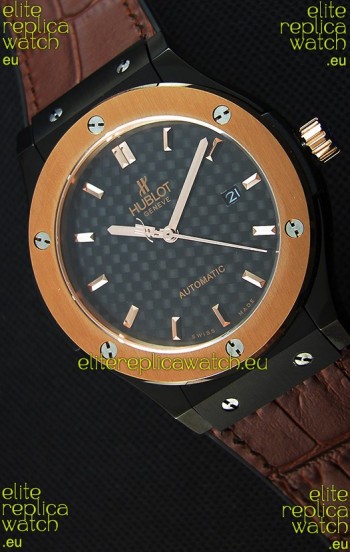Hublot Classic Fusion Ceramic King Gold Swiss Replica Watch - 1:1 Mirror Replica
