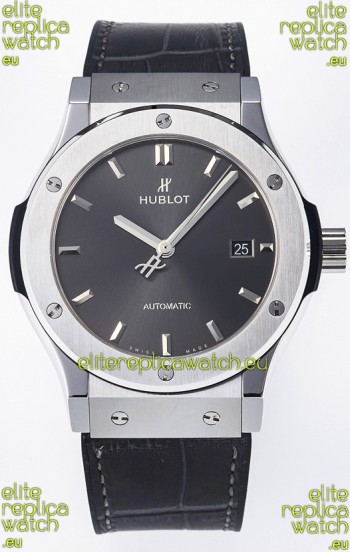 Hublot Super Clone Classic Fusion Titanium 42MM 1:1 Mirror Replica Watch Grey Dial