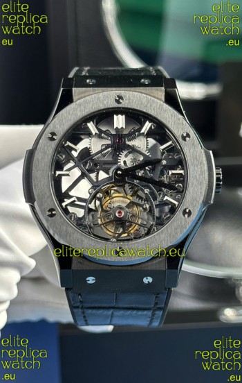 Hublot Classic Fusion Swiss Tourbillon 1:1 Mirror Replica - Ceramic Casing 45MM