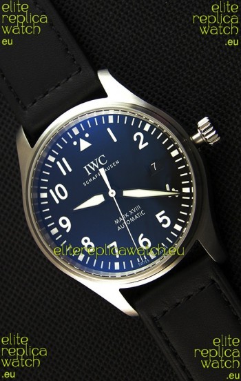 IWC Pilot's MARK XVIII IW327009 Black Dial Swiss Replica Watch 1:1 Mirror Edition