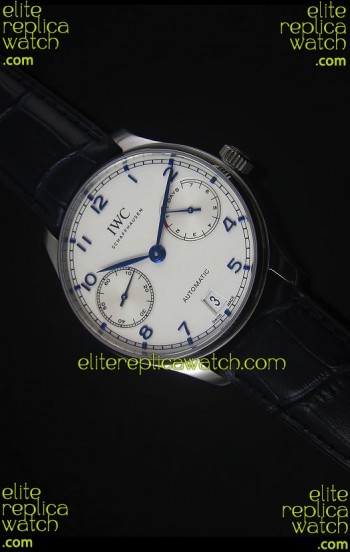 IWC IW500705 Portugieser Swiss 1:1 Mirror Replica Watch White Dial - Updated 2016 Version