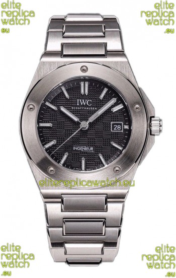 IWC Ingenieur IW328901 Black Dial 1:1 Mirror Swiss Replica Watch 40MM