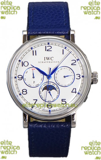 IWC Portofino Perpetual Calendar IW3446 White Dial Swiss Replica Watch 