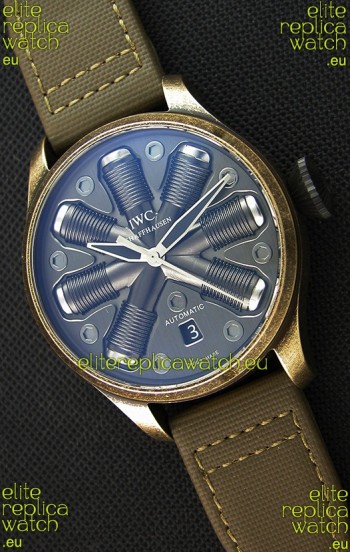 IWC Pilot Top Gun Concept Edition Replica Watch in Vintage Case 45.5MM