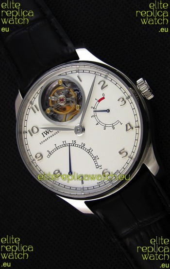 IWC Portugieser Tourbillon Mystere Retrograde IW504601 White Dial UPDATED 2019 Version 