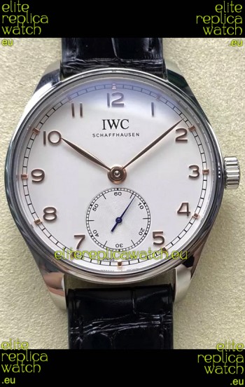 IWC Portugieser Super Clone Automatic 41 IW358303 White Dial in Steel Case