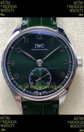 IWC Portugieser Super Clone Automatic 41 IW358310 Green Dial in Steel Case