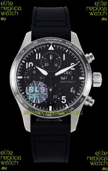 IWC Pilot's IW388305 Super Clone Chronograph 41 Mercedes-AMG Titanium Watch