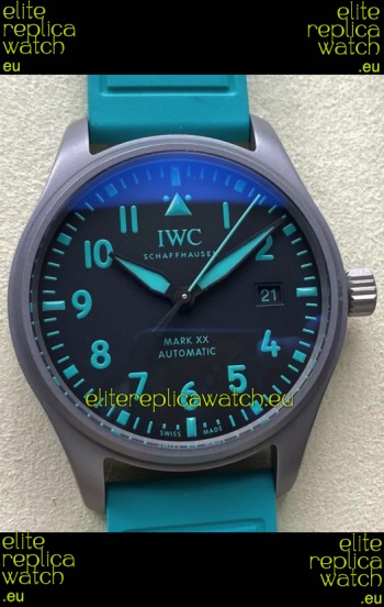 IWC Pilot's MARK XX Super Clone Mercedes-AMG Petronas Formula 1 Replica Watch 