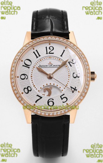 Jaeger-LeCoultre Rendez-Vous Steel Night & Day Rose Gold 1:1 Mirror Swiss Watch