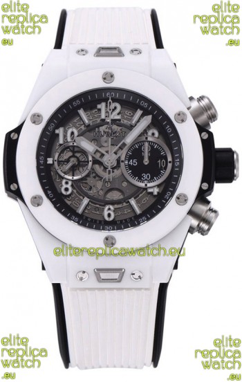 Hublot Big Bang Unico White Ceramic Casing 1:1 Mirror Edition Swiss Replica Watch