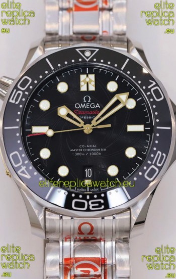 Omega Seamaster James Bond Black Swiss 904L Steel 1:1 Mirror Replica Watch