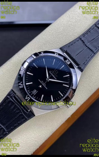 Omega Co-Axial Constellation 41MM 904L Steel Black Dial 1:1 Mirror Replica Watch