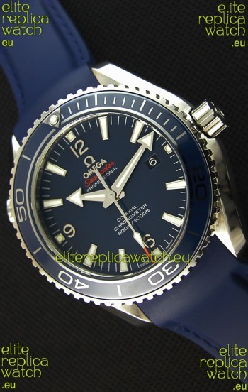 Omega Seamaster Planet Ocean Swiss Blue Strap Replica 45MM 1:1 Ultimate Edition Watch 