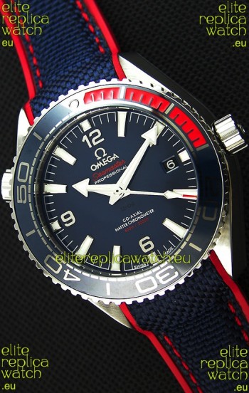 Omega Seamaster Planet Ocean Pyeong Chang 2018 Swiss Replica 1:1 Mirror Edition