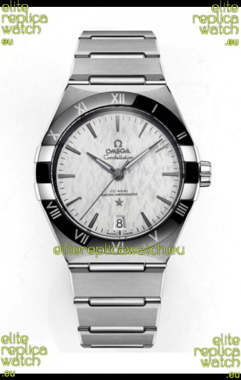 Omega Co-Axial Constellation Stainless Steel Rhodium Dial 1:1 Mirror Replica 41MM