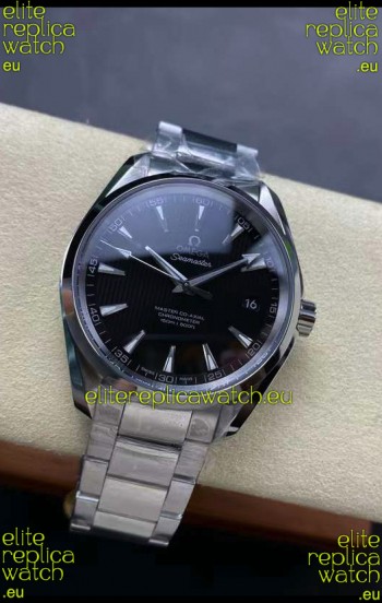 Omega Aqua Terra 150M Black Dial 904L Steel Casing Steel Hands 1:1 Mirror Replica 41MM 