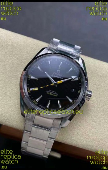 Omega Aqua Terra 150M Black Dial 904L Steel Casing Colored Hand 1:1 Mirror Replica 41MM 