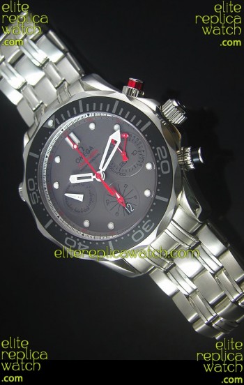 Omega Seamaster Professional Regatta Swiss Replica Watch Steel Strap