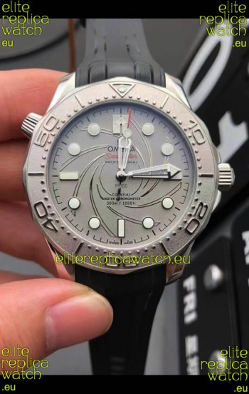 Omega Seamaster 300M Co-Axial Master Chronometer Grey Dial Titanium Bezel - 1:1 Mirror Replica