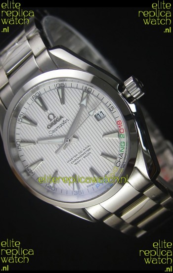 Omega Seamaster Master Co-Axial 2018 Pyeongchang Olympics Edition Swiss Replica Watch