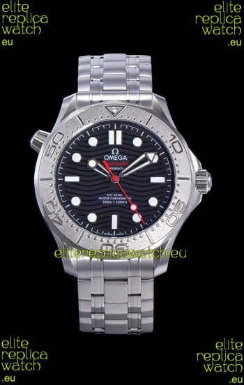 Omega Seamaster Diver 300M Nekton Edition 1:1 Mirror Replica Watch in Black Dial