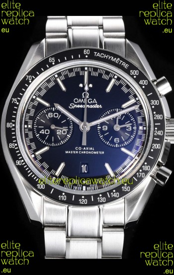 Omega Speedmaster Super Clone Racing Co-Axial Master Chronograph Swiss Replica Watch Black Dial