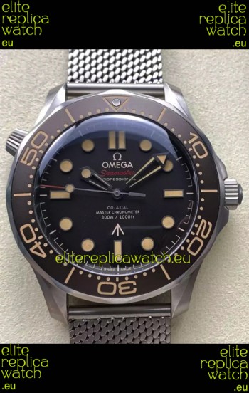 Omega Super Clone Seamaster 300M No Time To Die Edition Titanium Casing Replica Watch