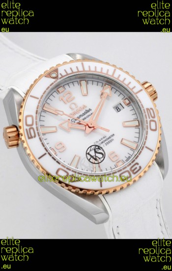 Omega Seamaster Planet Ocean Swiss Watch 39MM - 1:1 Mirror Replica Leather Strap