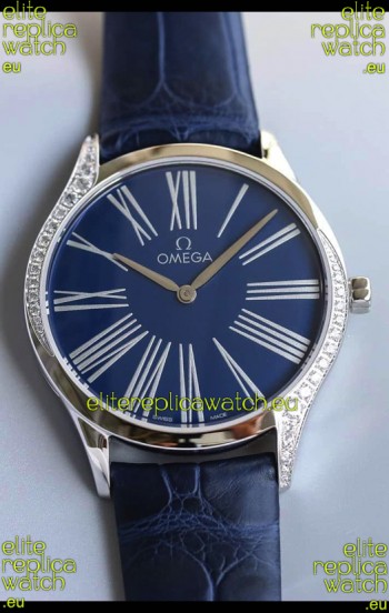 Omega De Ville Tresor Edition Swiss Quartz Watch 36MM Steel Casing White Dial