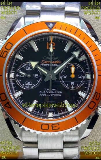 Omega Planet Ocean 600M Chronograph 904L Steel 1:1 Mirror Replica Watch