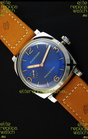 Panerai Radiomir PAM690 1940 Steel Blue Dial Swiss Replica 1:1 Mirror Watch 