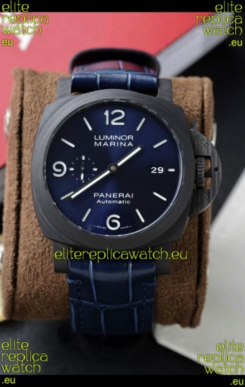 Panerai Super Clone Luminor PAM1664 Automatic Blue Dial 42MM Carbotech Swiss Replica