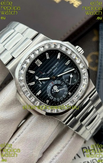 Patek Philippe Nautilus 5712G 1:1 Quality Swiss Replica Watch in Blue Dial