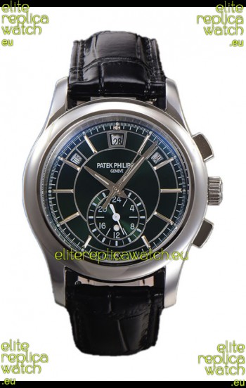 Patek Philippe 5205 Complications Moonphase Green Dial 1:1 Mirror Swiss Replica Watch