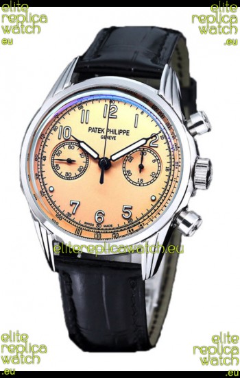 Patek Philippe Complications 5162G Rose-Gilt Opaline Dial Stainless Steel Swiss Replica Watch 