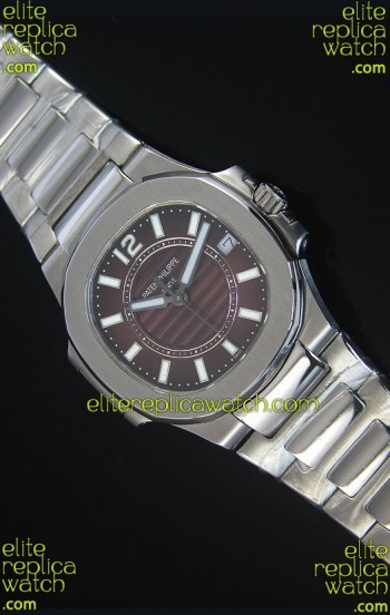 Patek Philippe Ladies Nautilus Stainless Steel Watch 36MM 