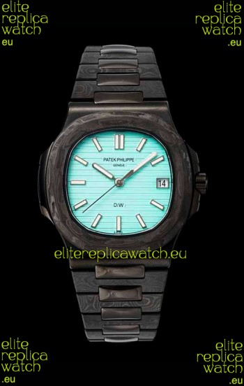 Patek Philippe Nautilus 5711 DiW Edition Ceramic/Carbon 1:1 Mirror Swiss Replica Watch